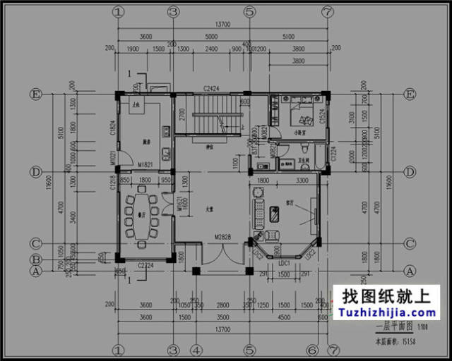 让人看一眼难以忘记的(四层楼房设计图)很霸气!