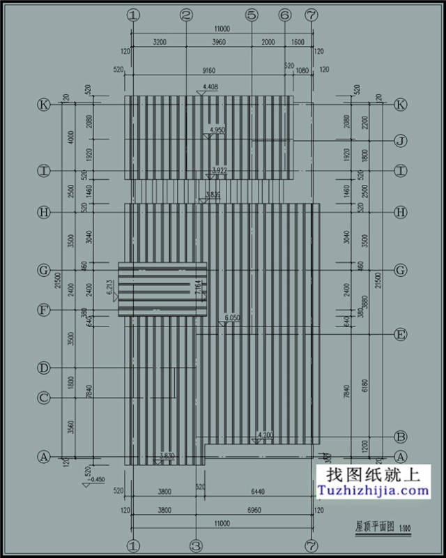 乡村一层别墅cad设计图纸,外观大气的让人惊艳!