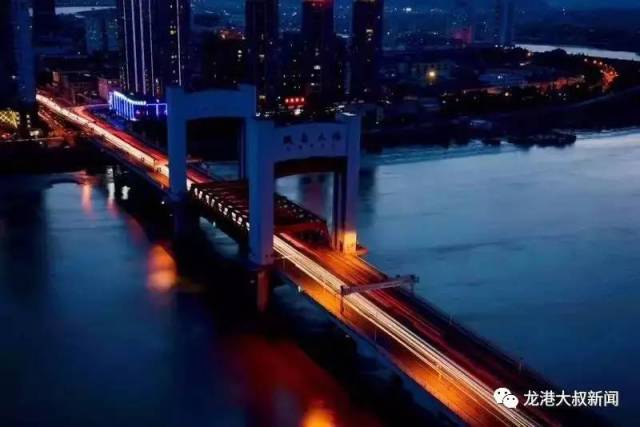 瓯南大桥,龙港新城高清夜景大图 首次流出._手机搜狐网