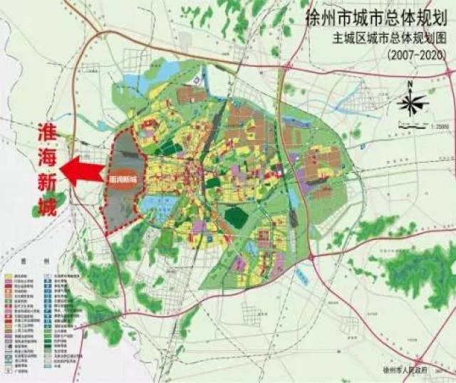 2030年,徐州城区究竟有多大,真是难以想象.