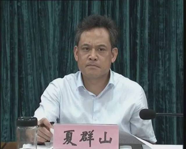 巢湖市委常委,政法委书记葛世新,巢湖市委常委,常务副市长夏群山,巢湖