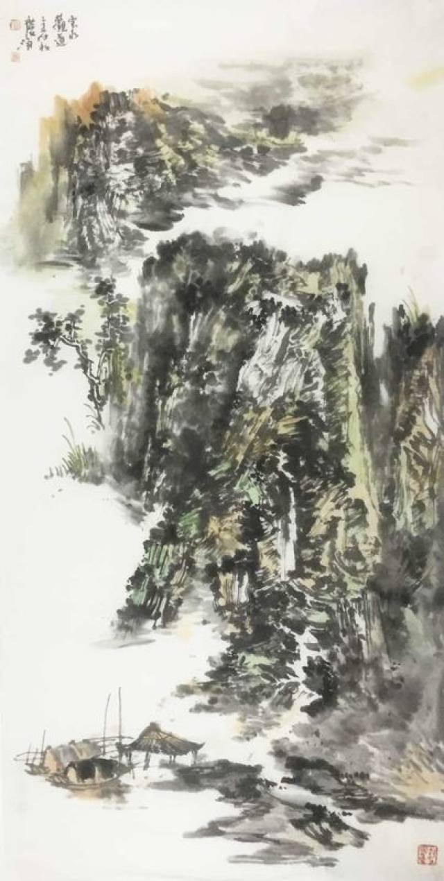 风骨雄魂画山水—著名画家李庆海作品赏析