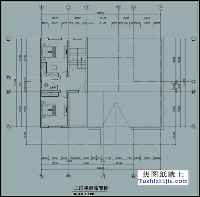 农村一层房屋建筑设计施工图,真正适合农村自建!