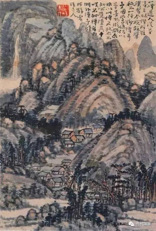 清初四僧画家之一.金陵牛首寺堂头僧.寡默多病.善画山水,人物.其