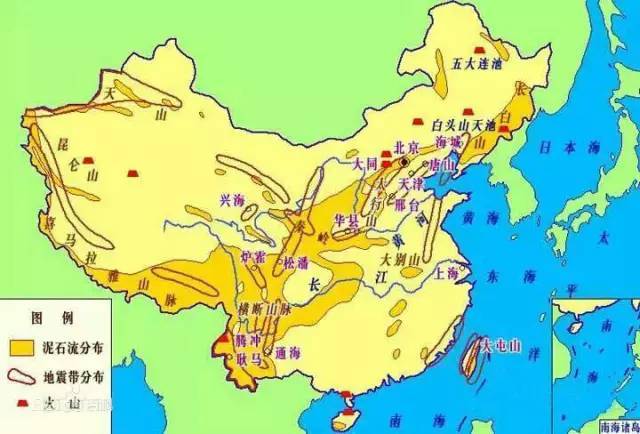 从这张地震带分布图上看,我们河津就处于汾渭地震带,那么这个汾渭地震