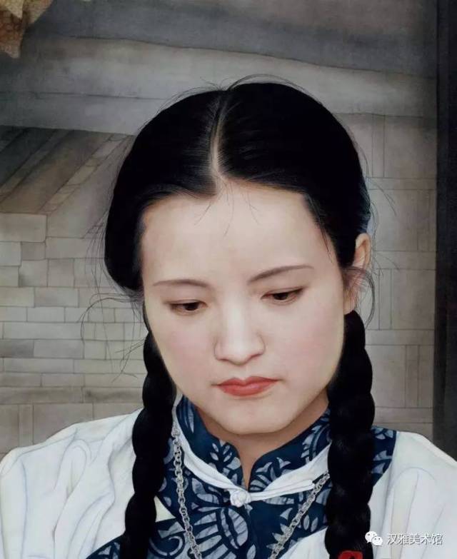 李乃蔚的工笔人物画