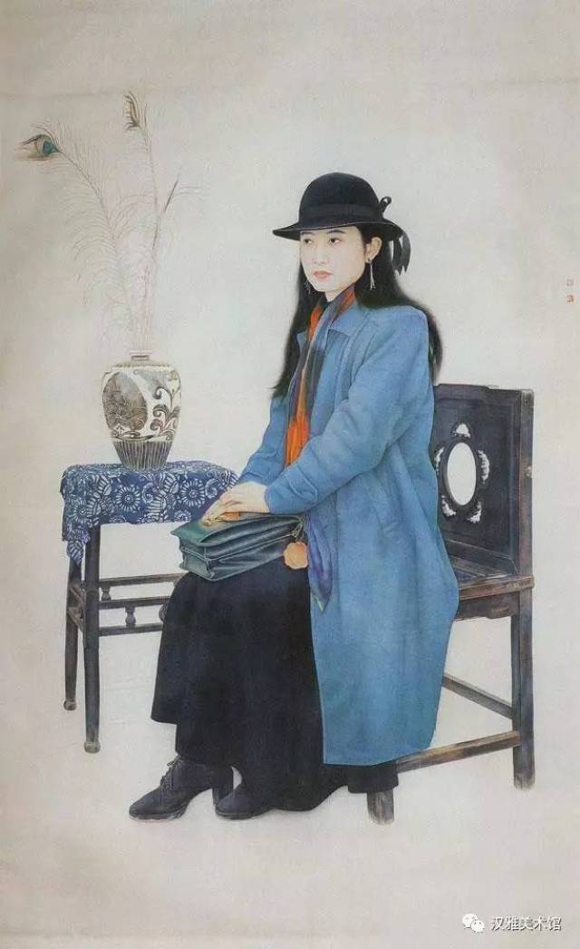 李乃蔚的工笔人物画