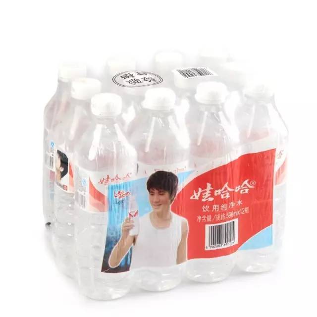 康师傅纯净水550ml*12 ￥9.00 娃哈哈饮用纯净水596ml*12 ￥16.80