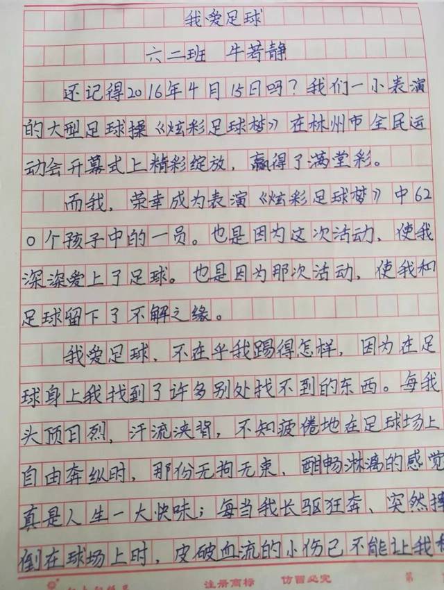 【成长印记】阳光体育 快乐足球 梦想从这里起飞