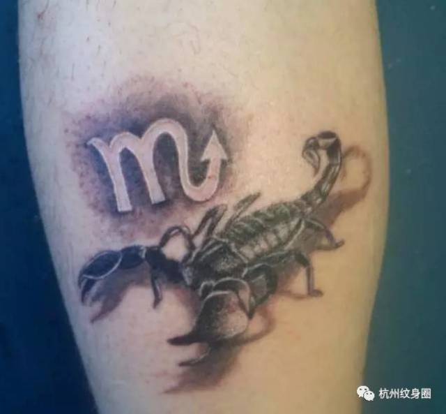 tattoo 纹身素材:十二星座之天蝎射手座