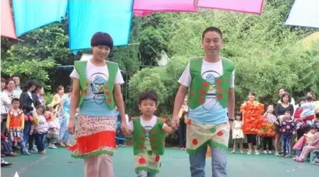 【六一专题】幼儿园六一手工环保服装秀!