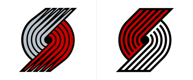 nba波特兰开拓者队(portland trail blazers)发布新赛季队标