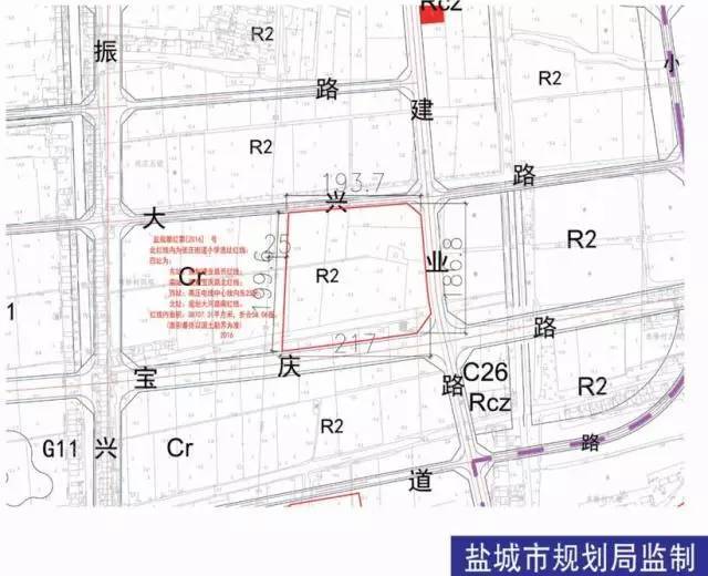 张庄街道小学选址批前公示 项目概括:该项目位于盐城市盐都区张庄街道