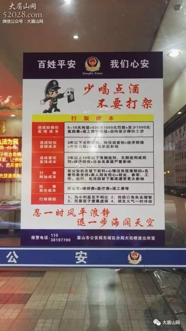 昨日眉山东门口发生一起打架斗殴事件,看警察蜀黍给你