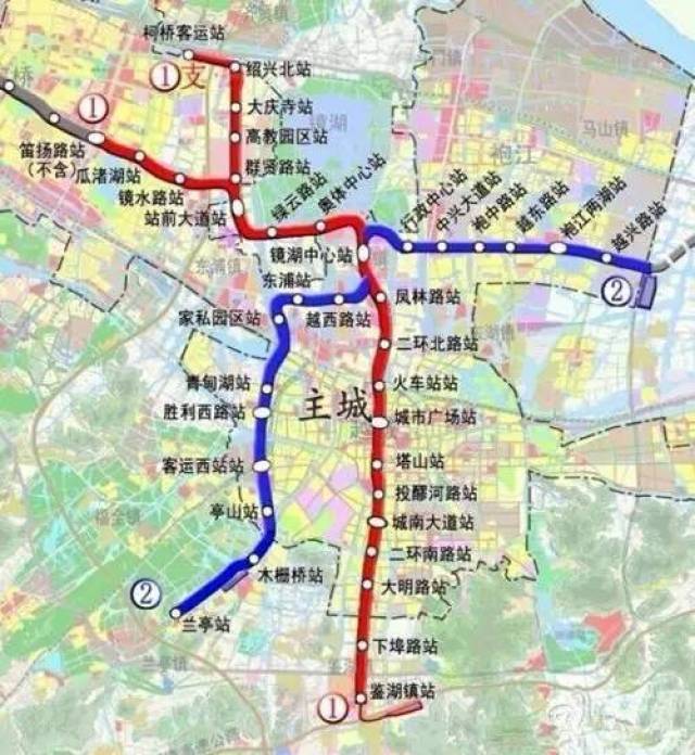绍兴地铁1号线与杭州地铁5号线连上了!
