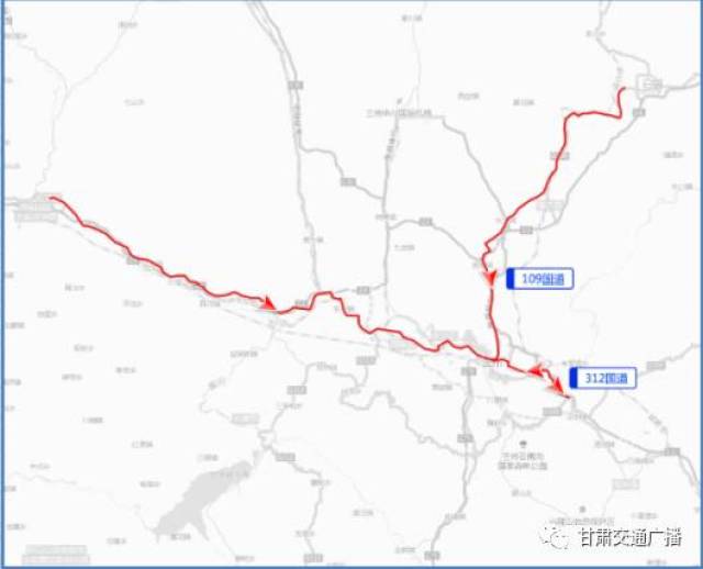 端午返程时段易拥堵缓行高速主要集中在兰州市,路段为青兰高速,京藏