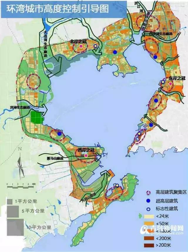 胶州未来发展空间巨大:环胶州湾城市设计方案发布 塑造都市海湾!