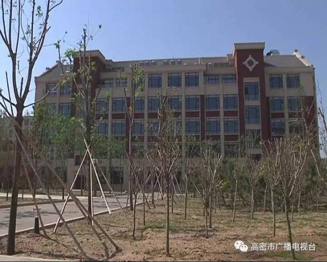 高密一中新校区 | 用高标准打造绿色环保校园