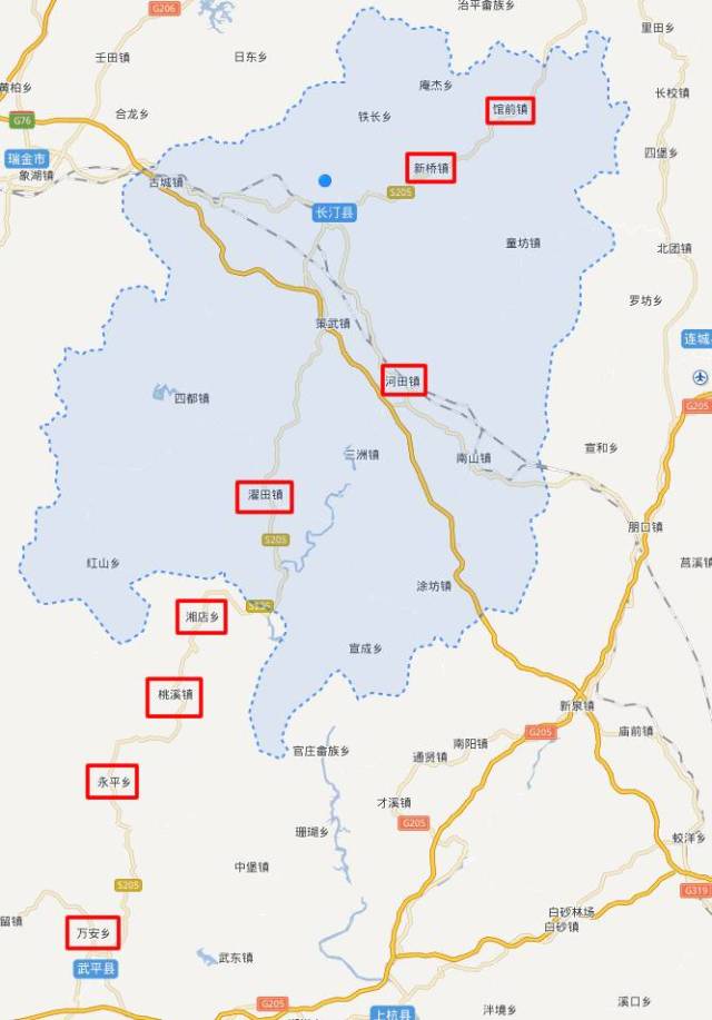 浦(浦城)武(武平)高速公路龙岩境内段是福建省高速公路网格局