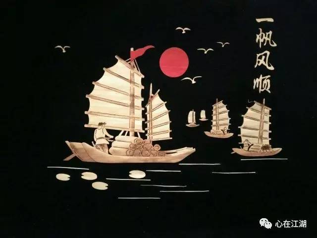 【书里画外】柳云霞麦秆与刨花画作欣赏