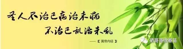 四气调神大论》中说"圣人不治已病治未病,不治已乱治未乱,此之谓也.