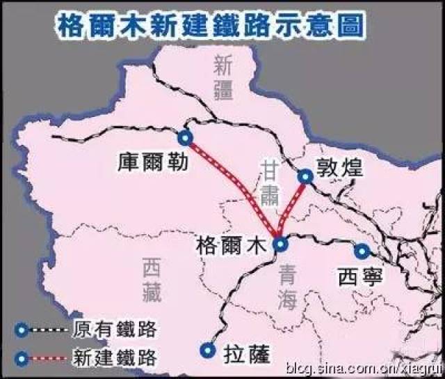 西部大通道,第三条出疆通道:格库铁路新疆段开始铺轨