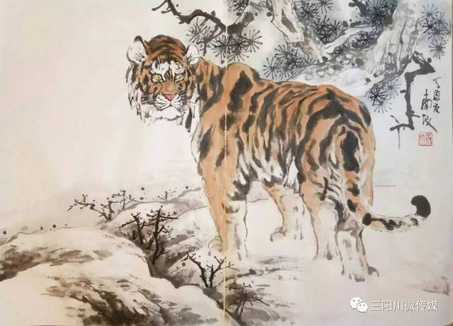 【三阳才艺 】闫陪辇 || 猛禽书画作品欣赏