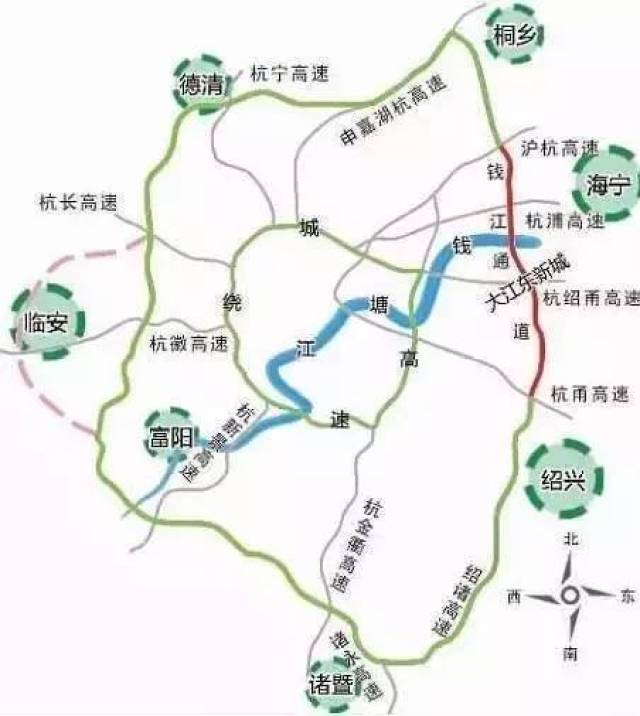 "杭州二绕"2020年前建成,桐乡又将新增一条南北高速,直通苏州,绍兴?