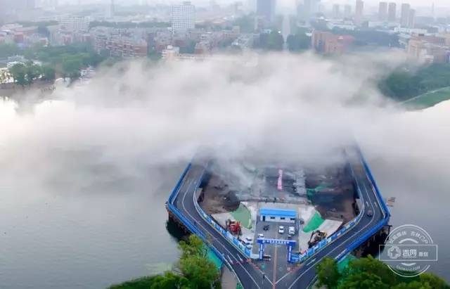 视频 图集 全景直击长春南湖大桥11日清晨爆破现场 太