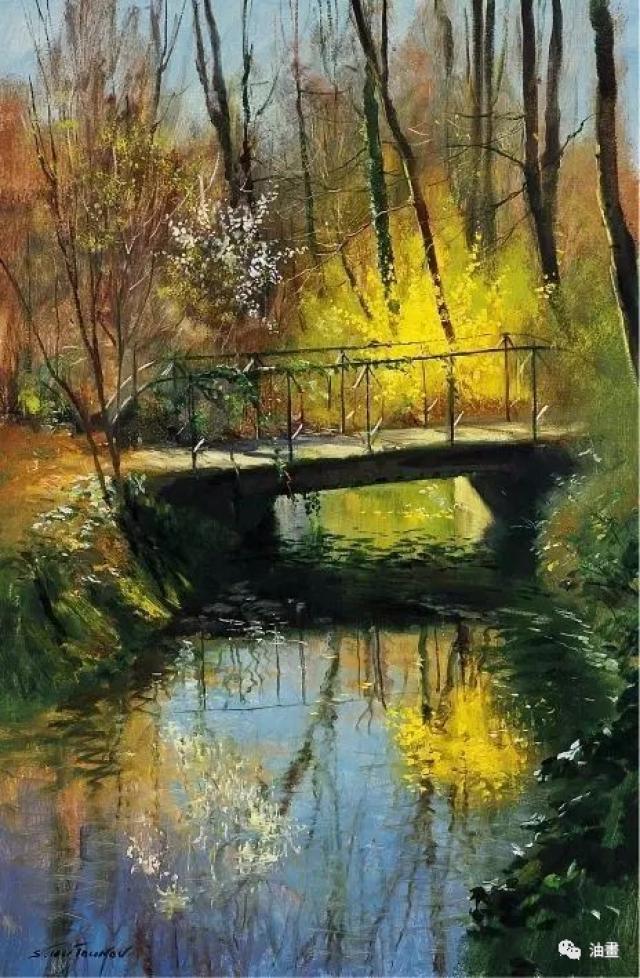 俄罗斯画家的100幅诗意风景油画,太美了!