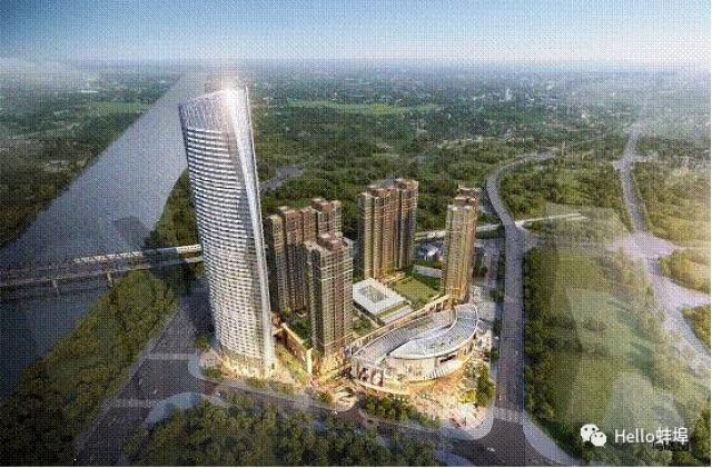 蚌埠启动皖北高楼项目--高201米,呈