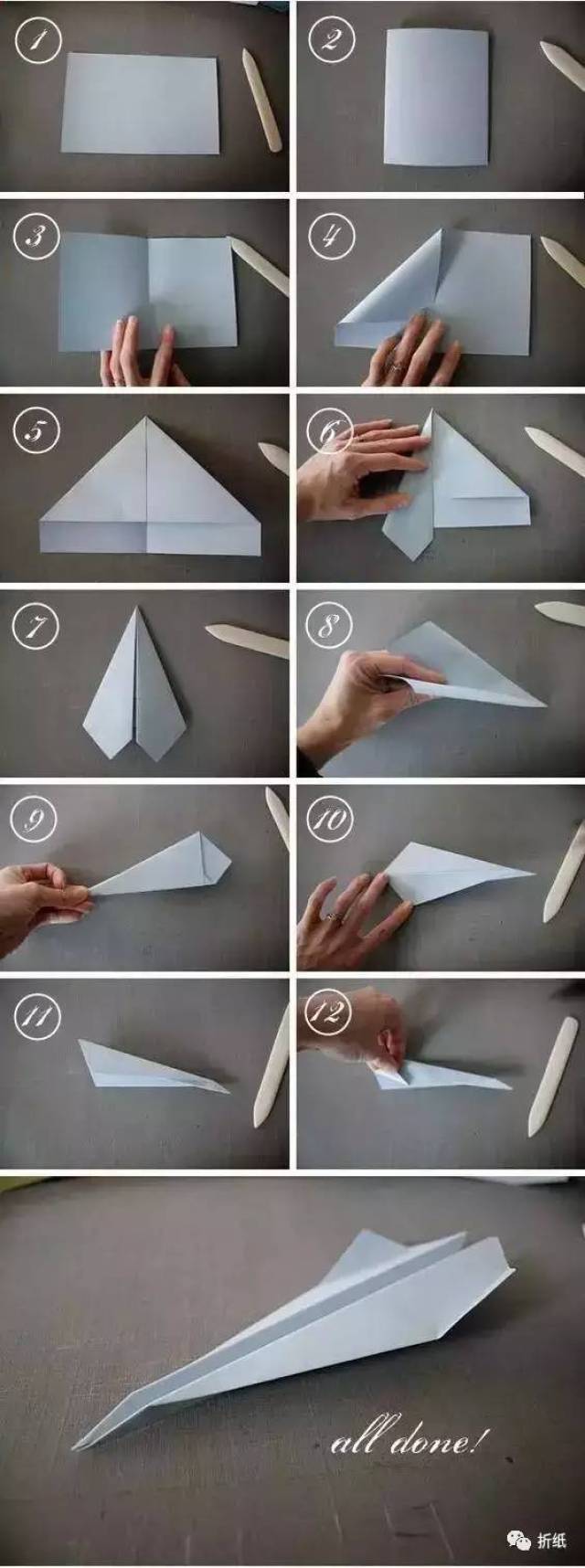 亲子手工之经典折纸,飞机星星和千纸鹤超详细教程
