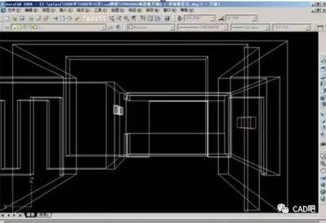 cad绘制三维立体平面图的方法