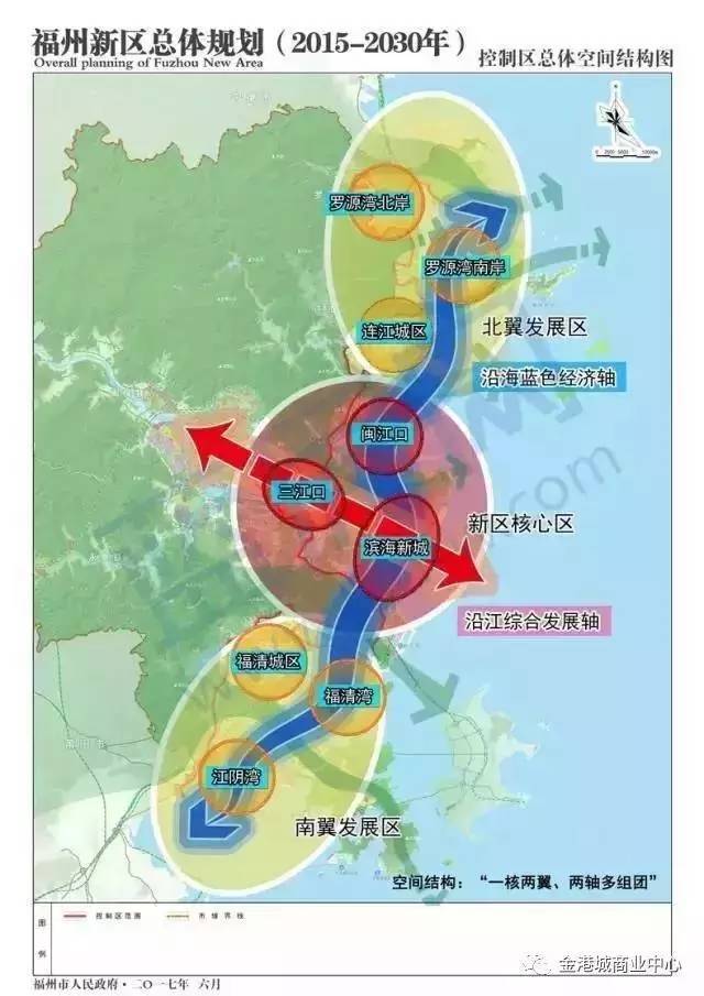 长乐-滨海新城占其中5条(2015-2030年新区规划)