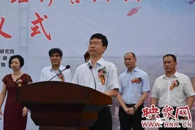 汝州市政协主席陈国重,市委常委,宣传部长郭杰,市委常委,秘书长李涛