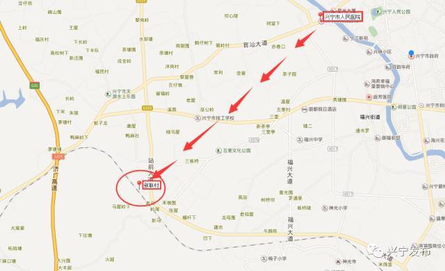 (注:此为百度地图中的大概范围,非准确位置) 据了解,兴宁市政府已图片