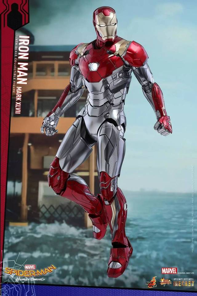 新品预告 hottoys 1/6 mms427d19 压铸合金《蜘蛛侠:返校季》- 钢铁侠