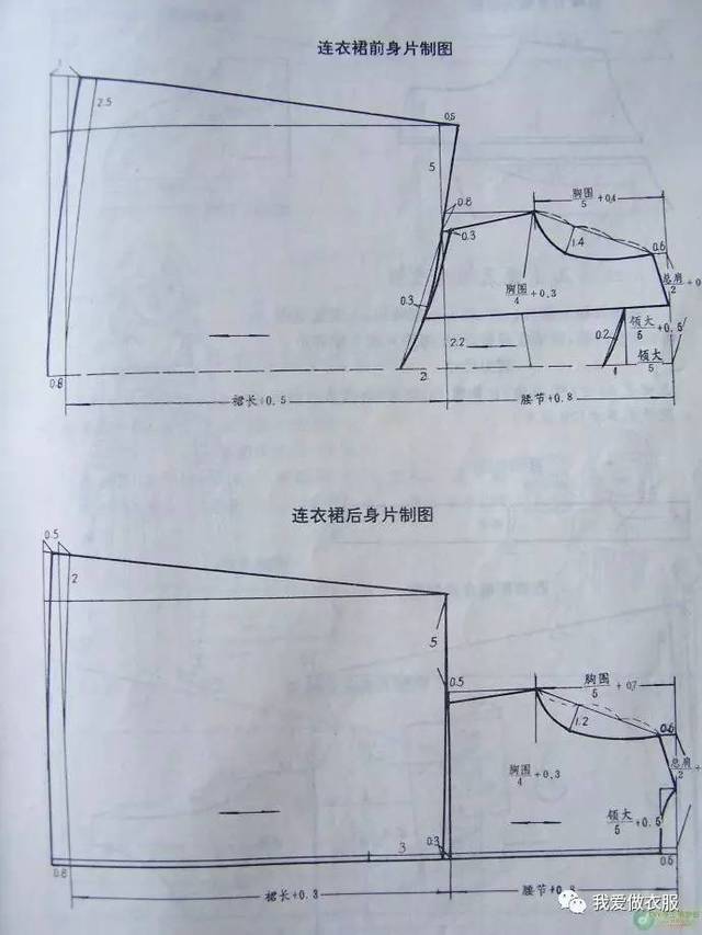 超多儿童多款上衣裙子公式裁剪图(二),做衣服再也不用