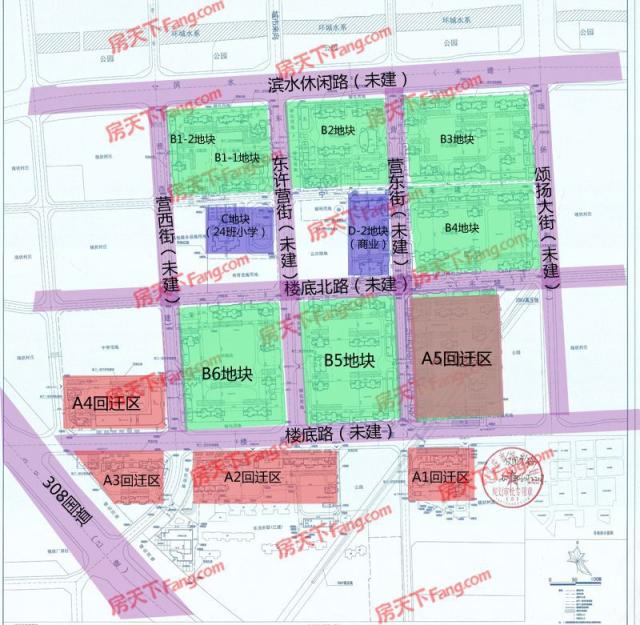 千亿房企布局栾城 东南水系旁千亩用地规划