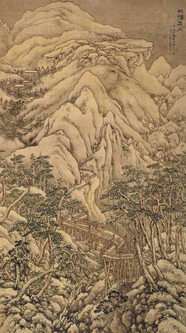 古代高清雪景