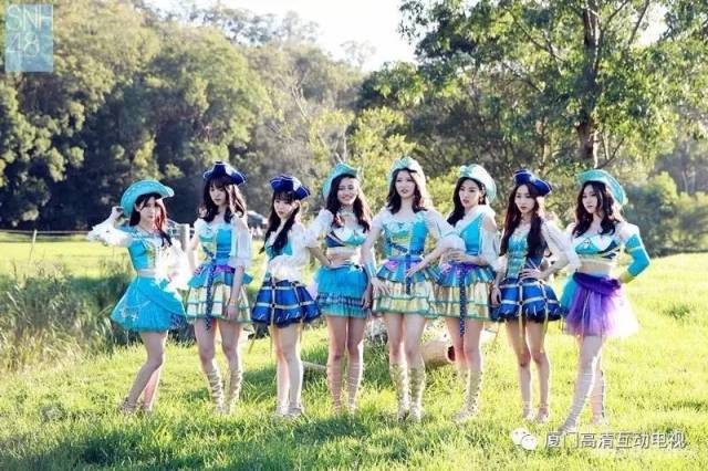 snh48《夏日柠檬船》mv首发,32名美少女秀比基尼