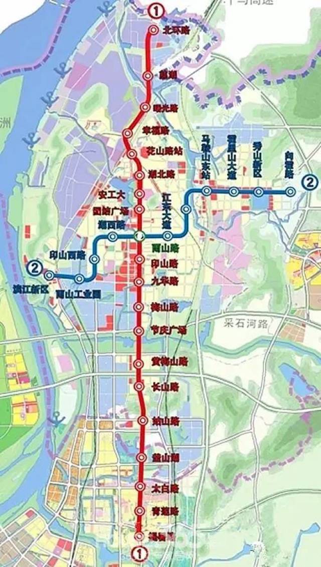 南京地铁s3号线即将试运行,二期将对接马鞍山.