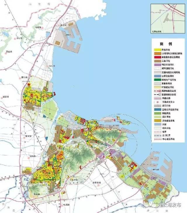 连云港市城市总体规划(草案)批前公示!未来港城这样发展