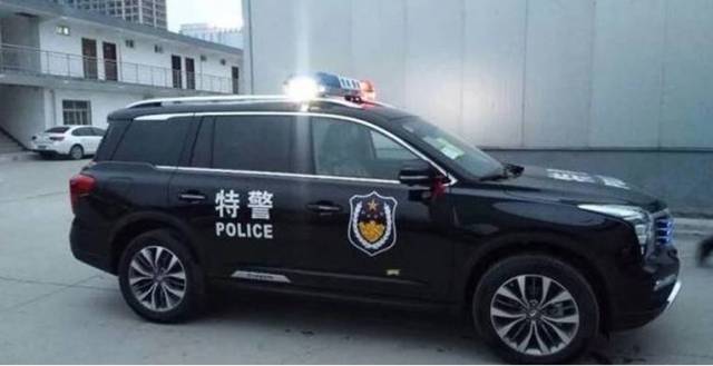 中国特警最常开的5款车,两款国产suv很受宠