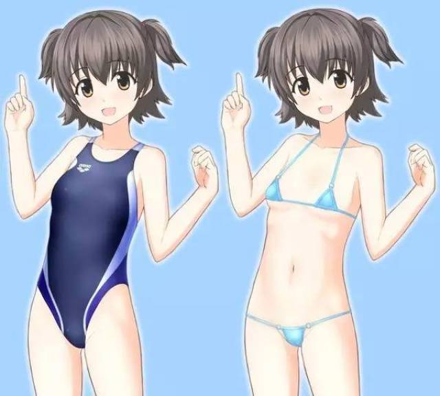 【绘画参考】热辣辣的夏日 最需要的还是泳池趴(泳衣少女)-动漫频道