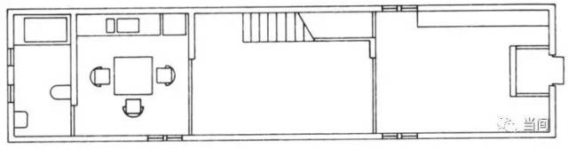 图丨住吉的长屋一层平面图