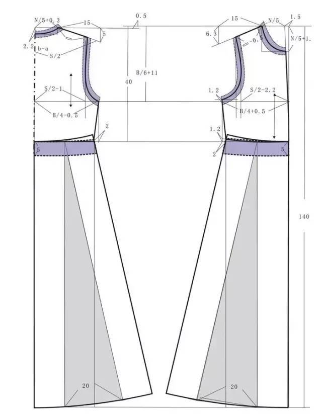 改良版连衣裙,衬衫的结构制图,你一定不会!