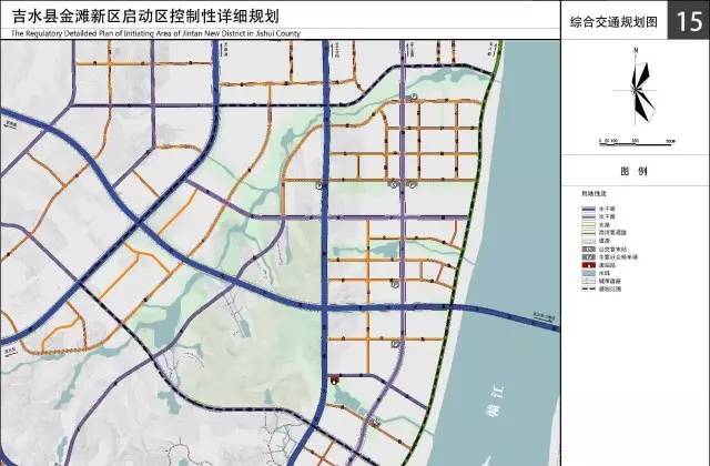 吉水金滩新区规划图出炉了!