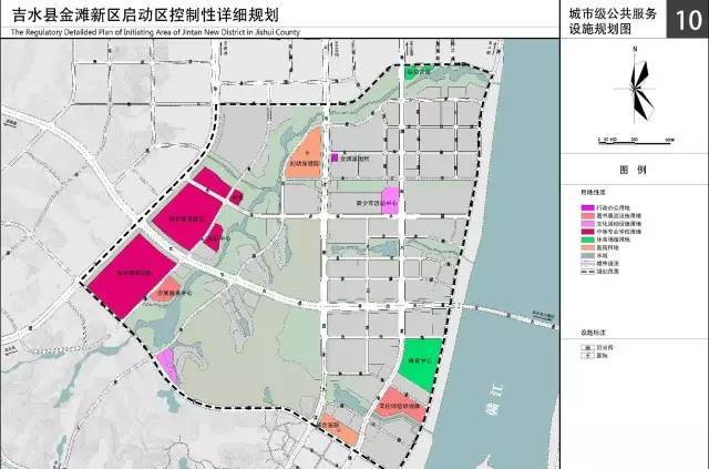 吉水金滩新区规划图出炉了!