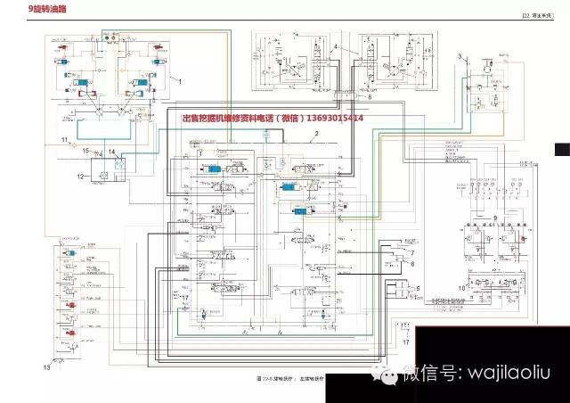 神钢200-8液压系统图大全,这回收集全了,值得收藏